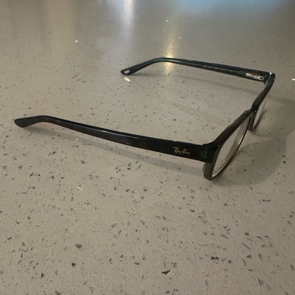 Ray-Ban Brown Rectangular Prescription Glasses - image 5